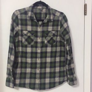 Eddie Bauer Plaid Button Down Shirt